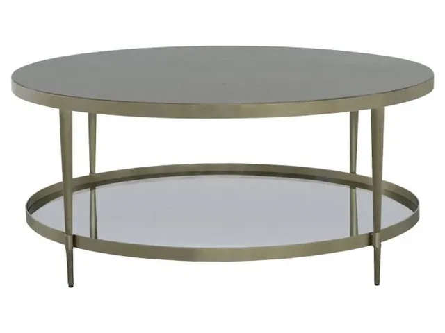 Marlowe Tiered Round Cocktail Table  - Alternative View