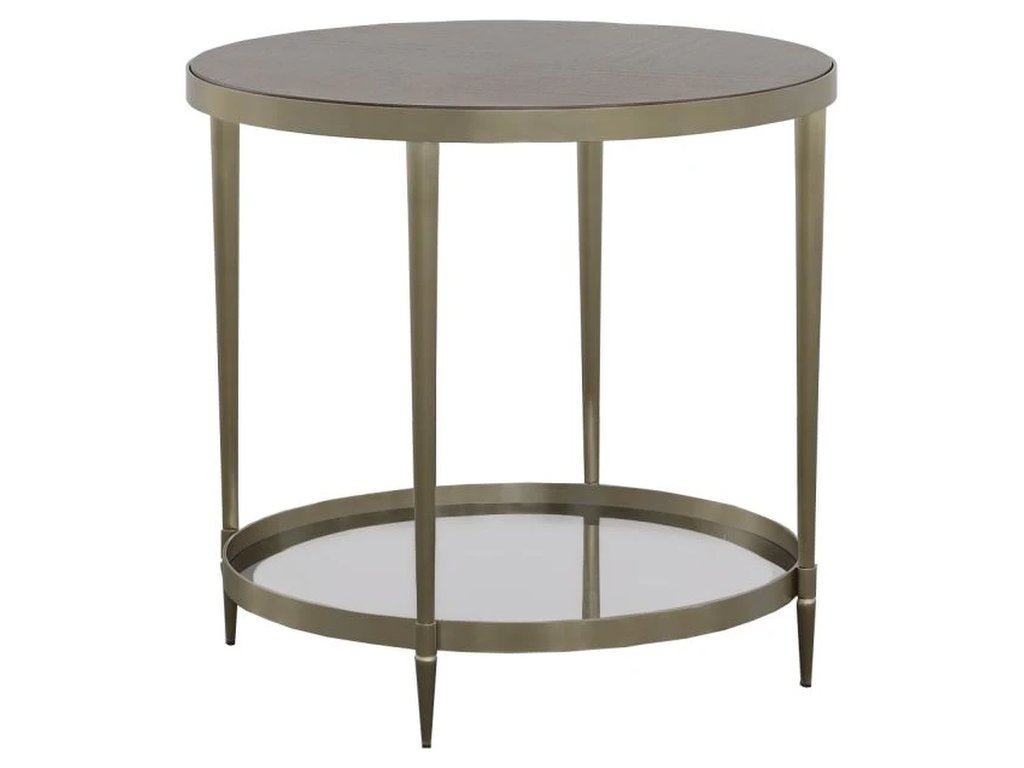 Marlowe Tiered Round End Table  - main image