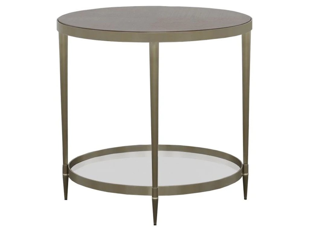 Marlowe Tiered Round End Table  - image 2