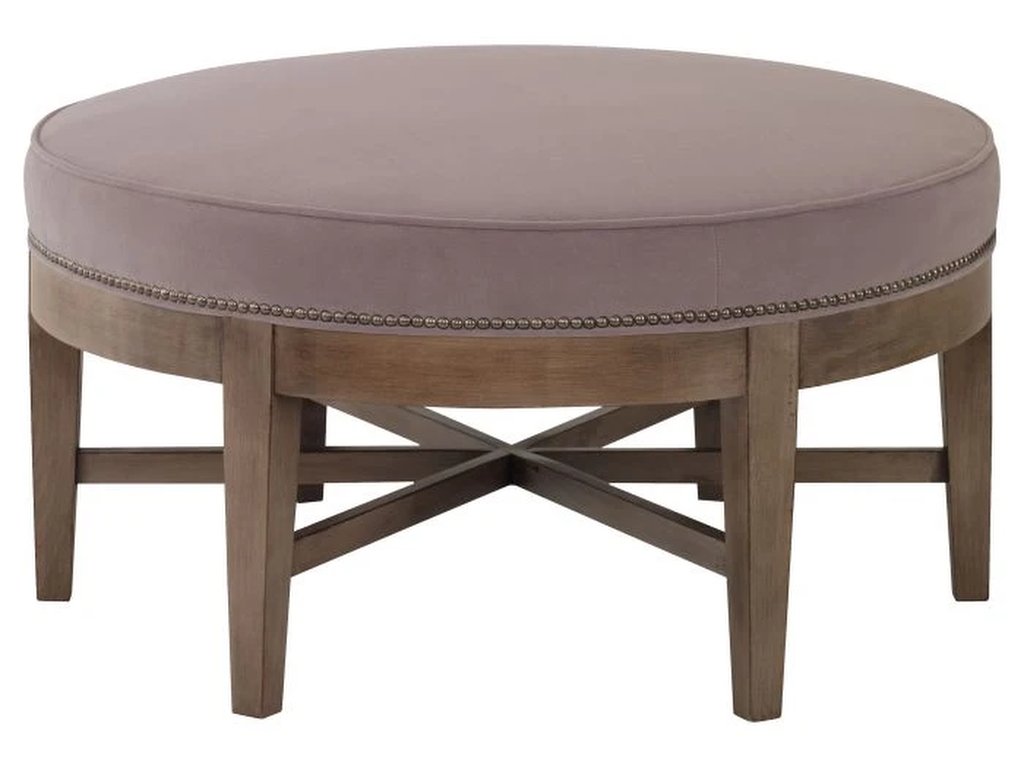 Plain Round Ottoman  - image 1