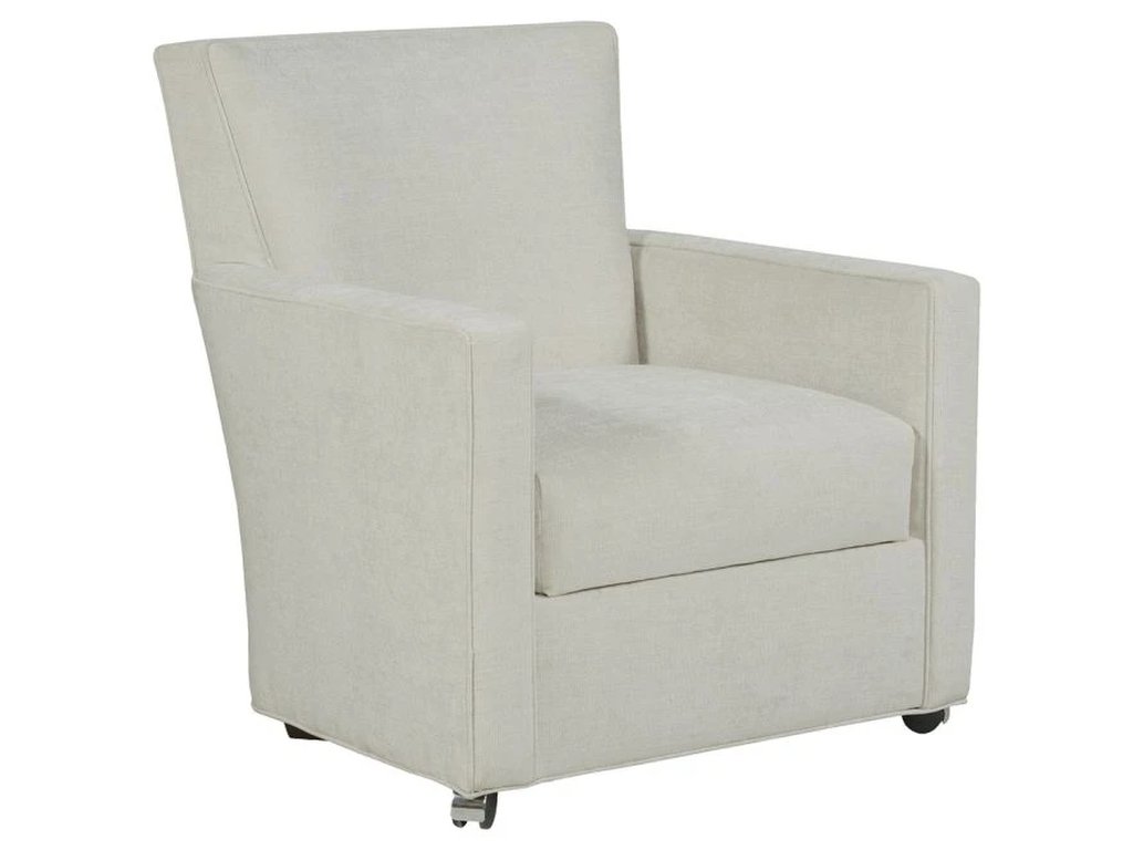 Craven Easy Clean Lounge Chair With Front Casters  - main image