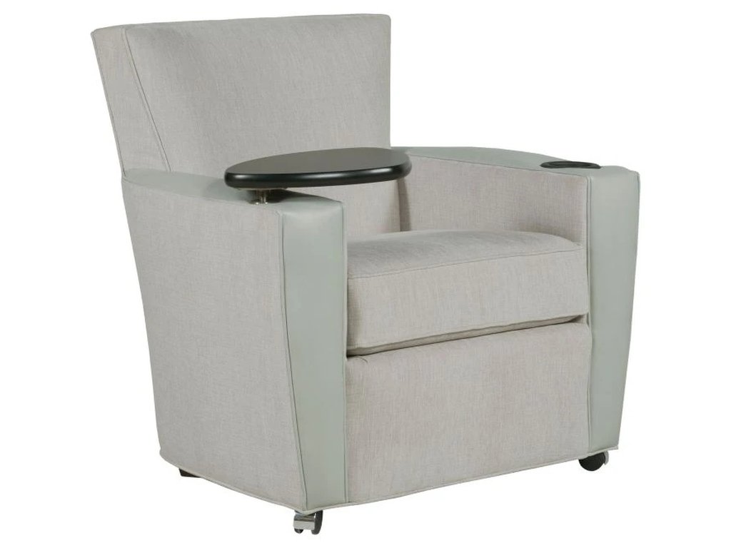 Payton Lounge Chair With Front Casters Cupholder Tablet  - image 1
