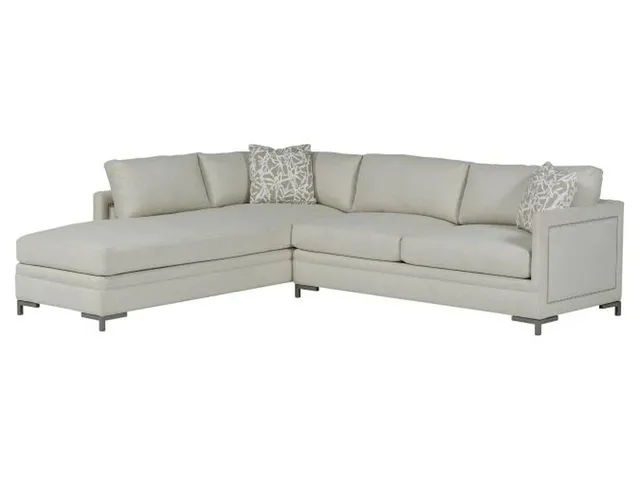 Small Track Arm Left Arm Facing Cuddle Chaise  - Alternative View