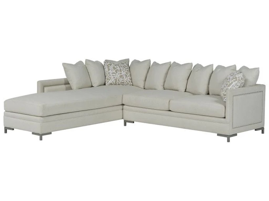 Small Track Arm Left Arm Facing Cuddle Chaise  - image 1