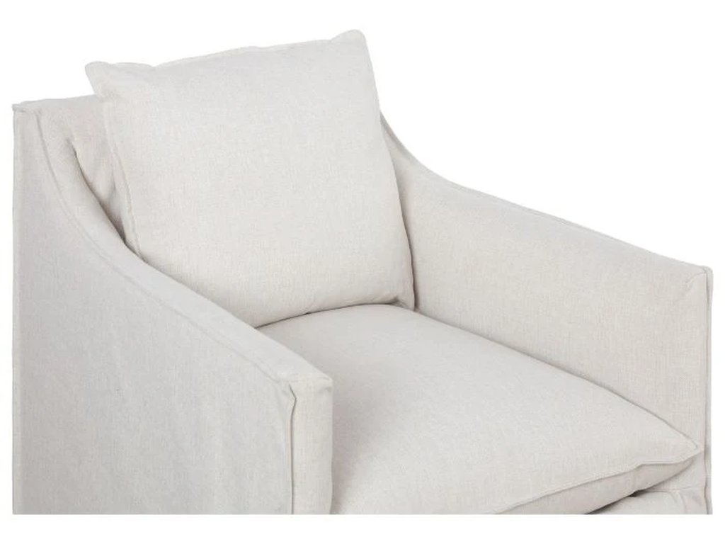 Cape May Slipcovered Swivel Glider  - image 4