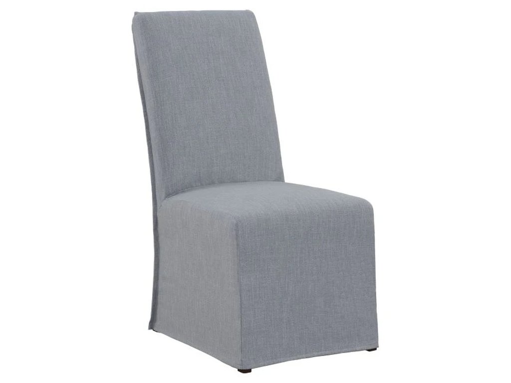 Melrose Slipcovered Tall Side Chair  - main image