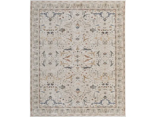 Pasha IVORY/BLUE Rug