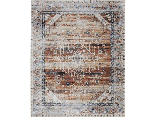 Melrose IVORY/RUST Rug