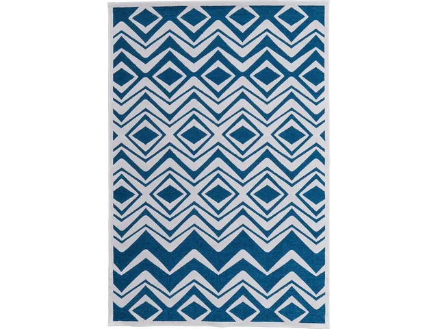 Saphir Mira TEAL/WHITE Rug