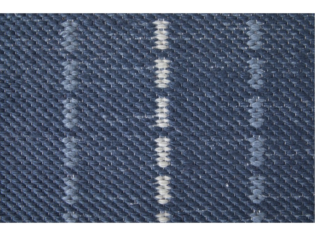 Coastal Layers Transitional Stripes, Blue/White, 9' x 12' Area Rug - image 7