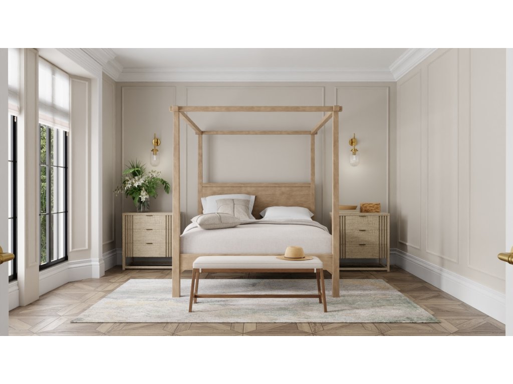 Jaxson Modern Abstract, Ivory/Green/Orange, 8' x 10' Area Rug - image 3