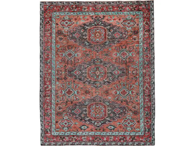 Piraj RUST/AQUA Rug