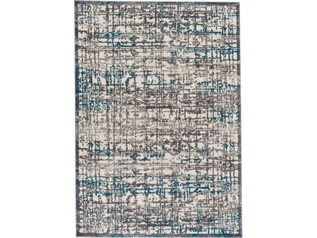 Akhari GRAY/TURQUOISE Rug