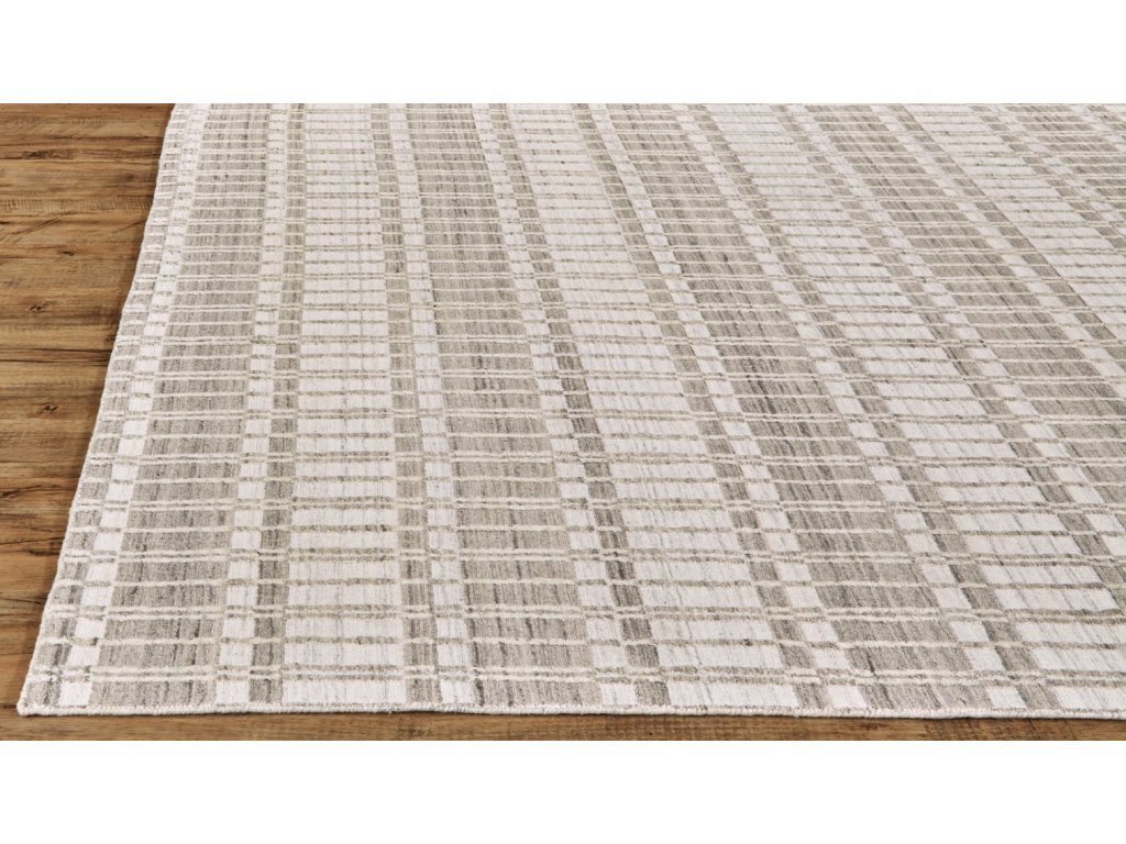 Odell Transitional Geometric, Ivory/Taupe/Tan, 2' x 3' Accent Rug - image 3