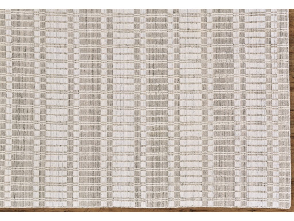 Odell Transitional Geometric, Ivory/Taupe/Tan, 2' x 3' Accent Rug - image 4