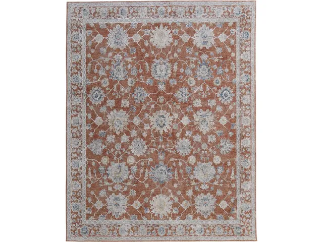 Pasha TERRACOTTA/IVORY Rug