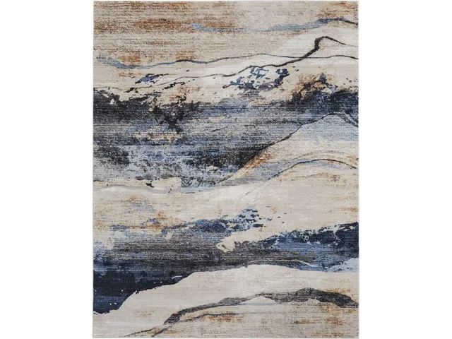 Sonora IVORY/BLUE Rug