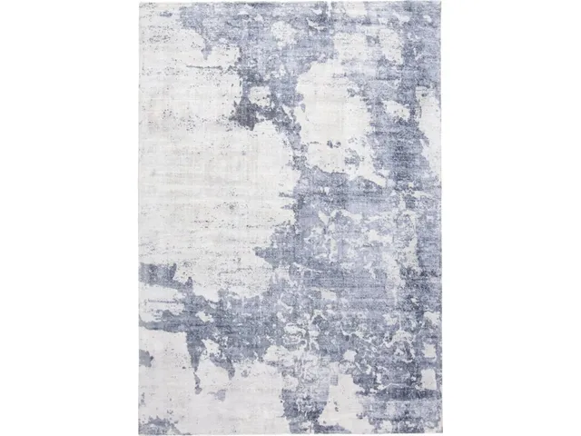 Emory Modern Abstract, Blue/Gray/Ivory, 2' x 3' Accent Rug