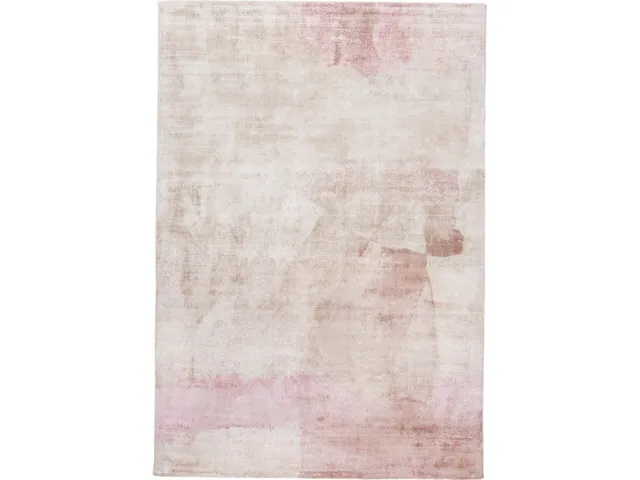 Emory Modern Abstract, Pink/Tan/Ivory, 2' x 3' Accent Rug