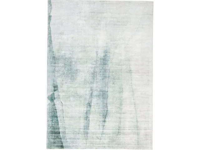 Emory Modern Abstract, Green/Ivory/Blue, 2' x 3' Accent Rug
