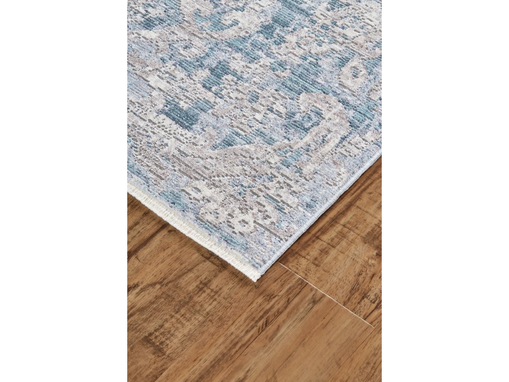 Cecily Transitional Distressed, Blue/Gray, 2' x 3' Accent Rug - image 3