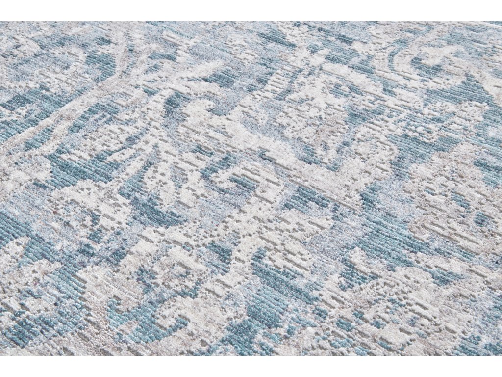 Cecily Transitional Distressed, Blue/Gray, 2' x 3' Accent Rug - image 2