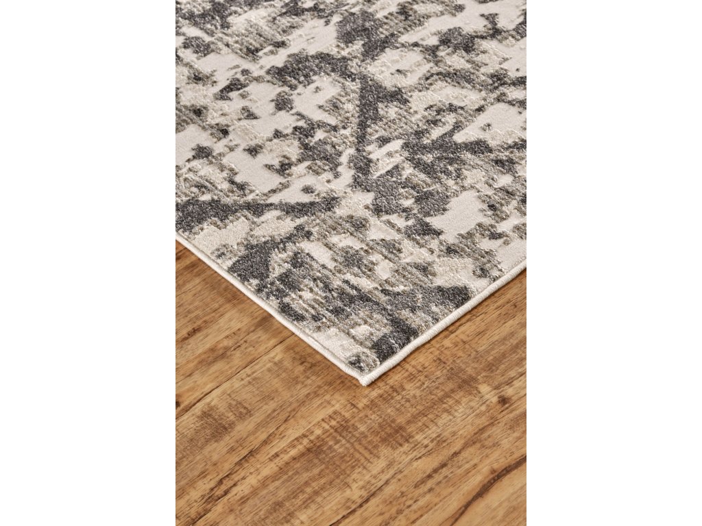 Kano Transitional Distressed, Gray/Ivory/Silver, 10'-2" x 13'-9" Area Rug - image 3