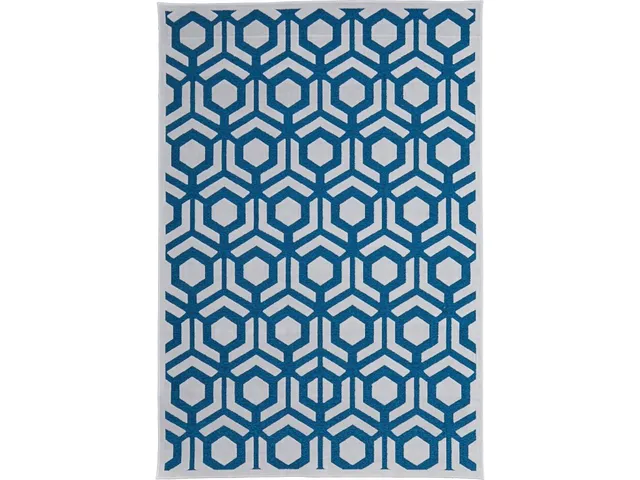Saphir Mira TEAL/WHITE Rug