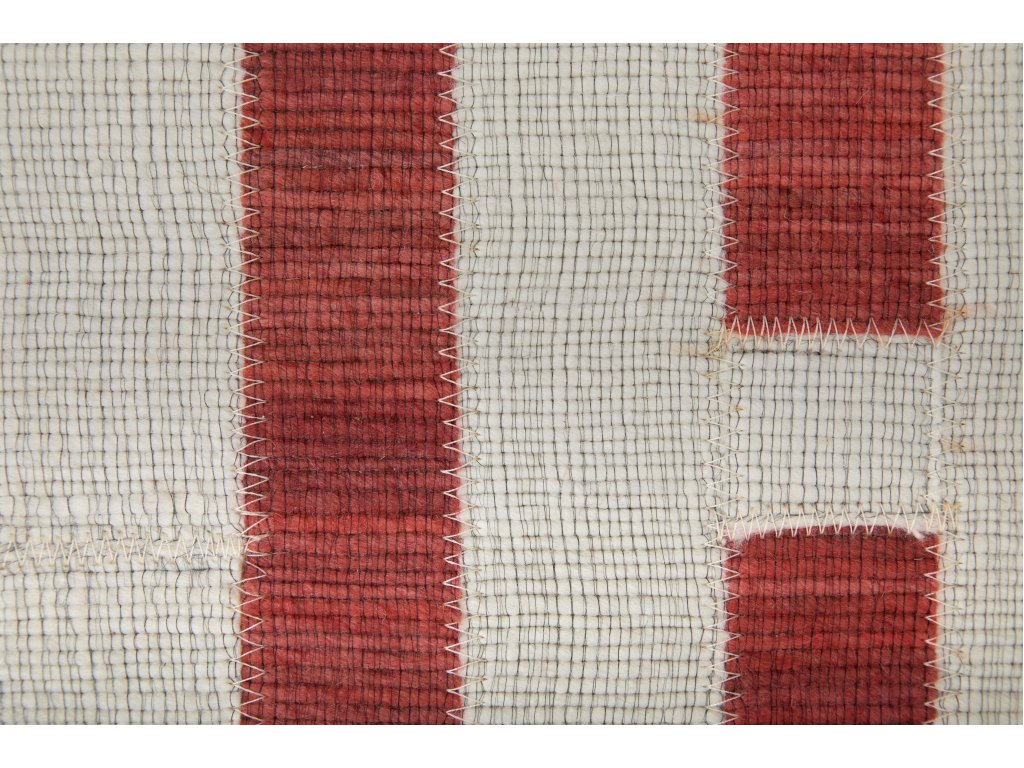 Bermuda II Transitional Geometric, Red/Ivory, 9' x 12' Area Rug - image 7