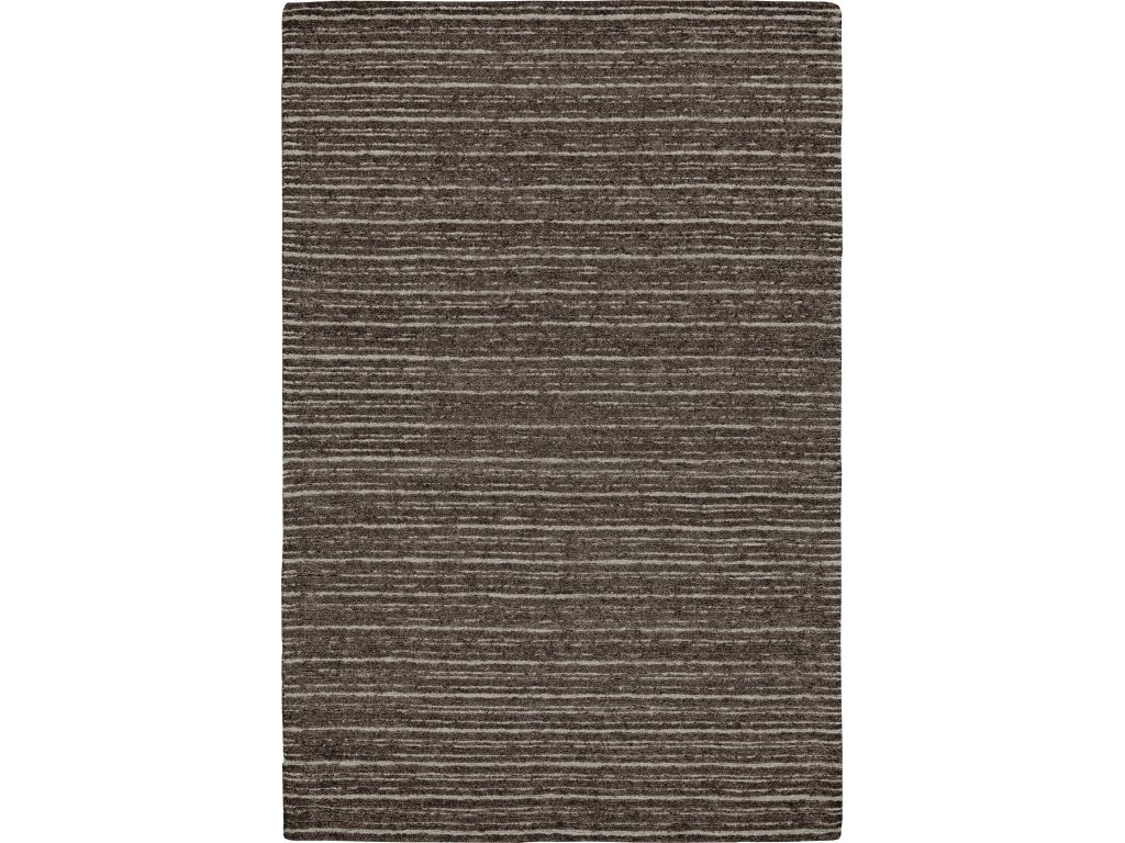 Morisco Transitional Stripes, Brown/Ivory, 5' x 8' Area Rug - main image
