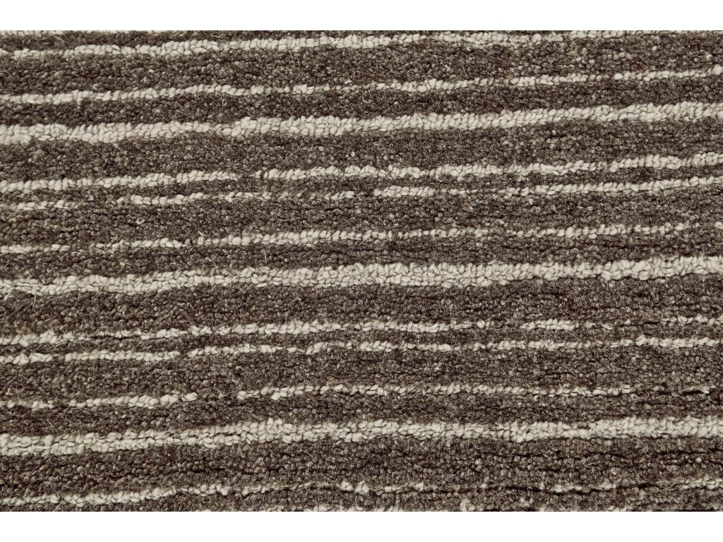 Morisco Transitional Stripes, Brown/Ivory, 5' x 8' Area Rug - image 3