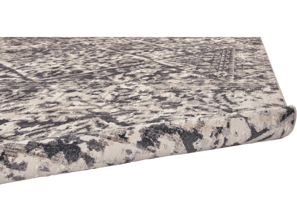 Phoenix Transitional Diamond, Ivory/Tan, 5' x 7'-6" Area Rug - image 5