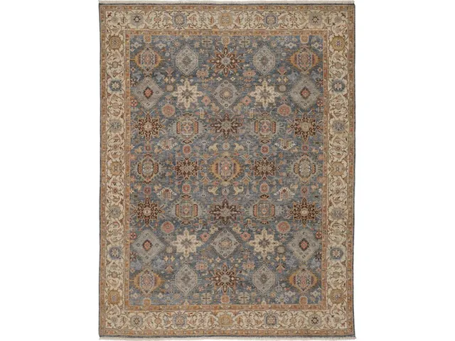 Marabel BLUE/GOLD Rug