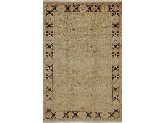 Sophia LIGHT GOLD/BLACK Rug