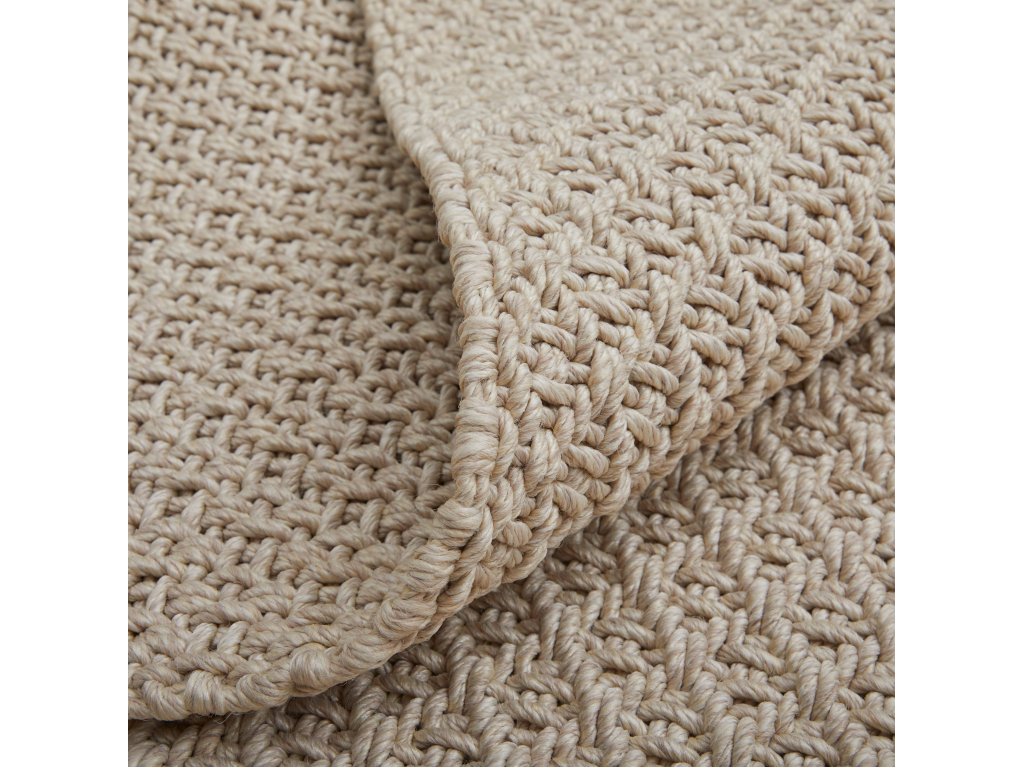 Tito Modern Solid, Ivory/Tan, 8' x 10' Area Rug - image 5