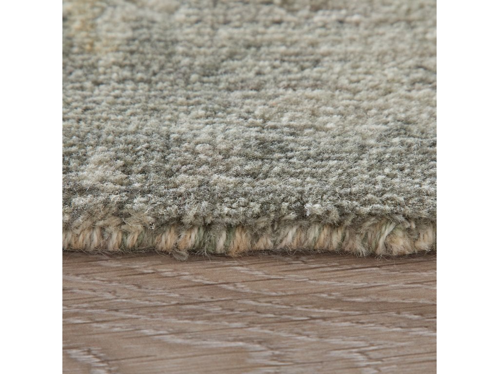 Jaxson Modern Abstract, Ivory/Green/Orange, 8' x 10' Area Rug - image 9