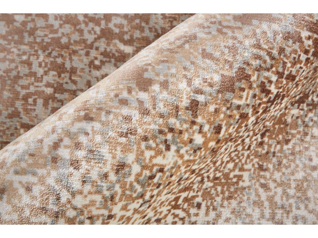 Grier Modern Gradient and Ombre, Brown/Taupe/Ivory, 8' x 10' Area Rug - image 6