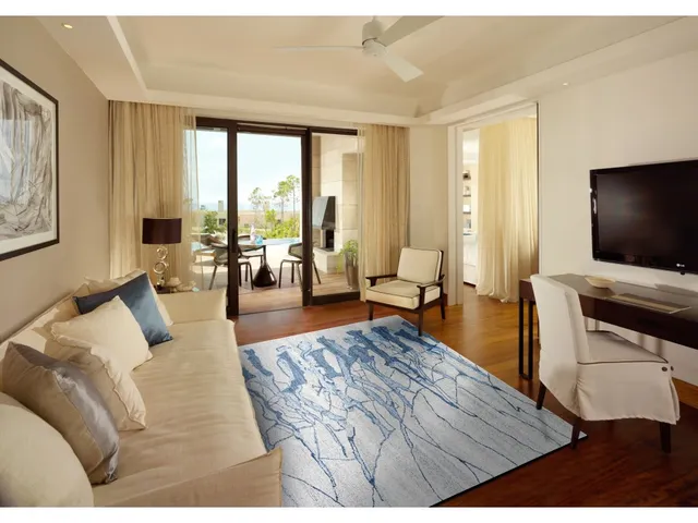 Cosmo Transitional Watercolor, Blue/Green/Ivory, 7'-3" x 9'-3" Area Rug - Alternative View