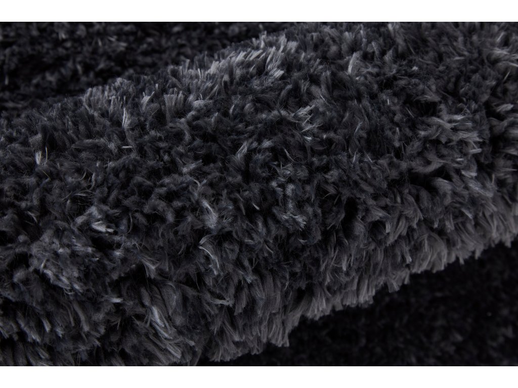 Darian Modern Solid, Black, 5' x 8' Area Rug - image 6
