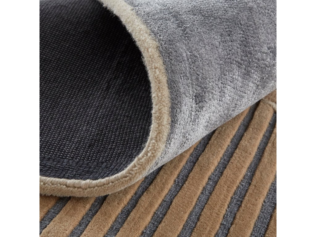 Nash Modern Geometric, Brown/Tan/Gray, 5' x 8' Area Rug - image 5