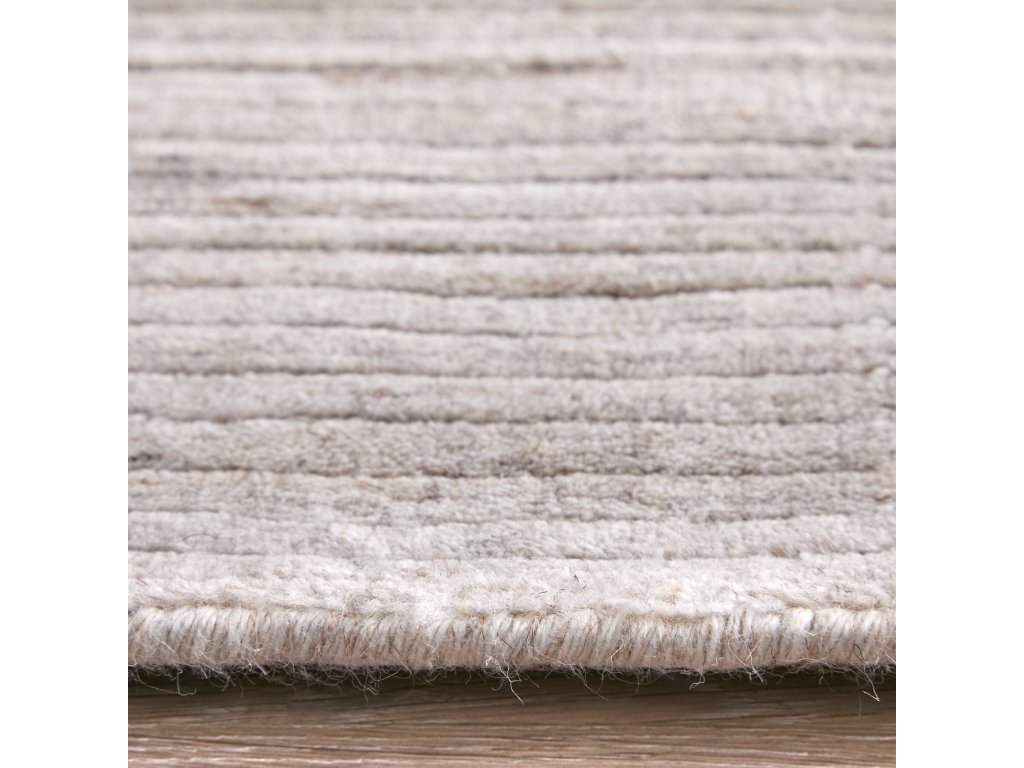 Lakewood Modern Solid, Ivory/Tan, 8' x 10' Area Rug - image 6