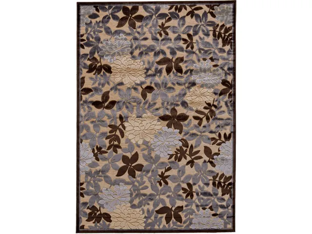 Saphir IVORY/DARK GRAY Rug