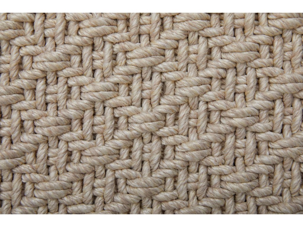 Tito Modern Solid, Ivory/Tan, 8' x 10' Area Rug - image 4