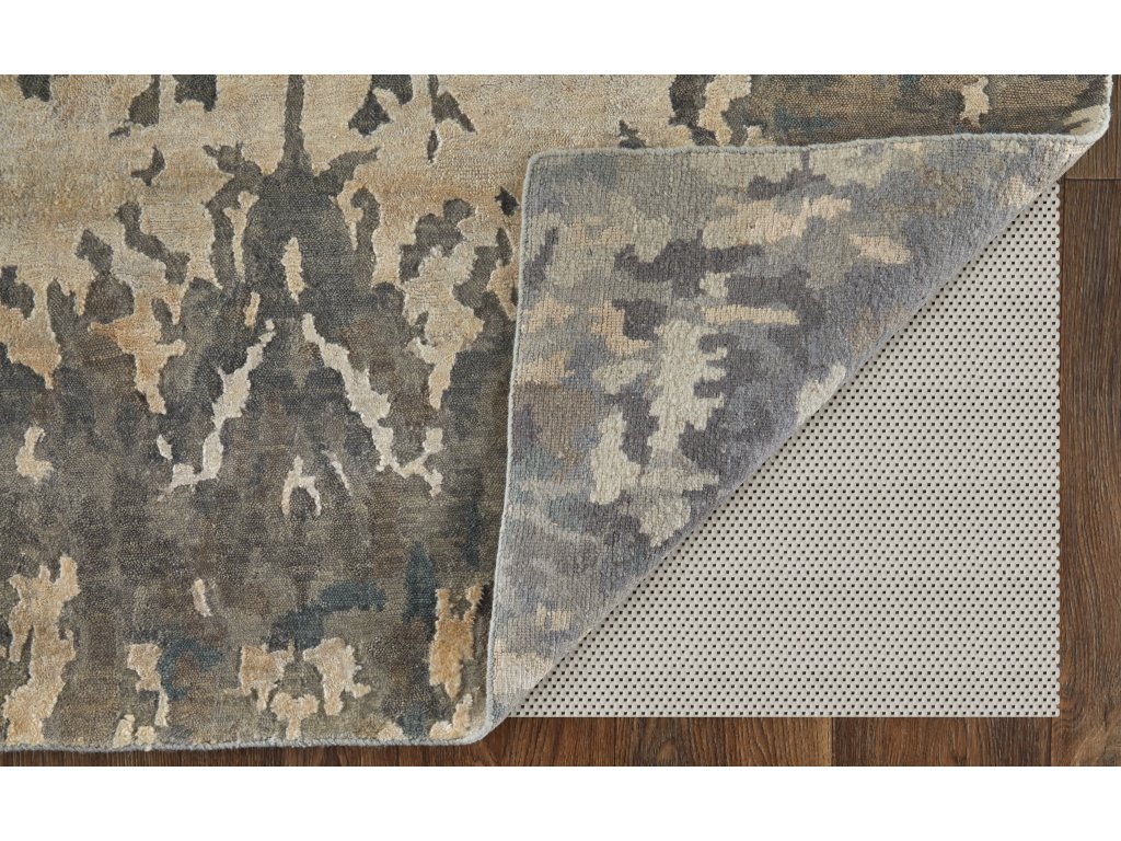 Adira Transitional Watercolor, Gray/Ivory/Taupe, 9'-6" x 13'-6" Area Rug - image 2