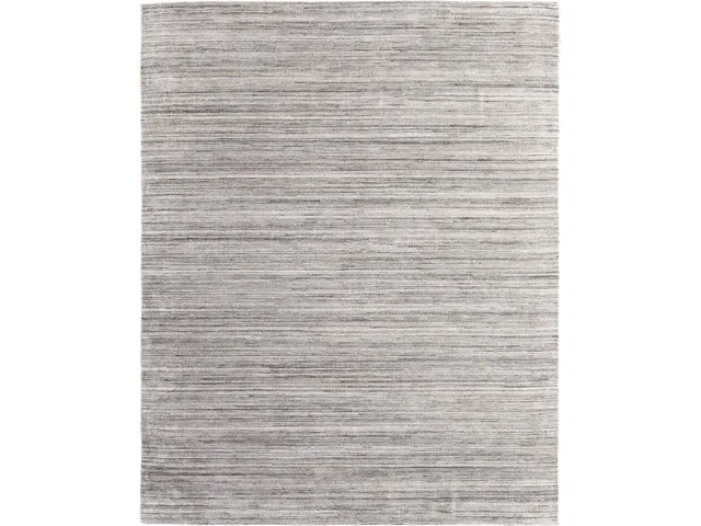 Lakewood Modern Solid, Gray/Black/Brown, 8' x 10' Area Rug