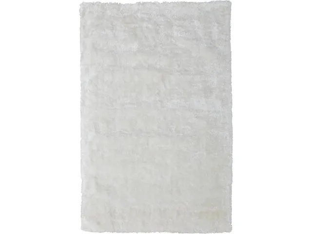 Blunham Modern Solid, White/Ivory, 1'-8" x 2'-10" Accent Rug