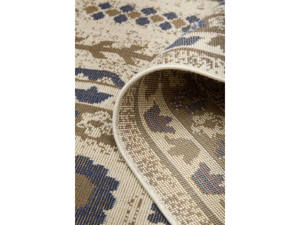 Foster Transitional Medallion, Blue/Gray/Ivory, 10' x 13'-2" Area Rug - image 5