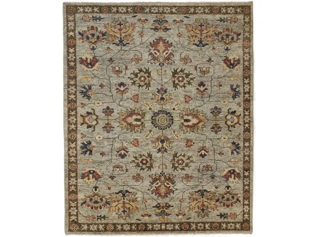 Carrington GREEN GRAY Rug