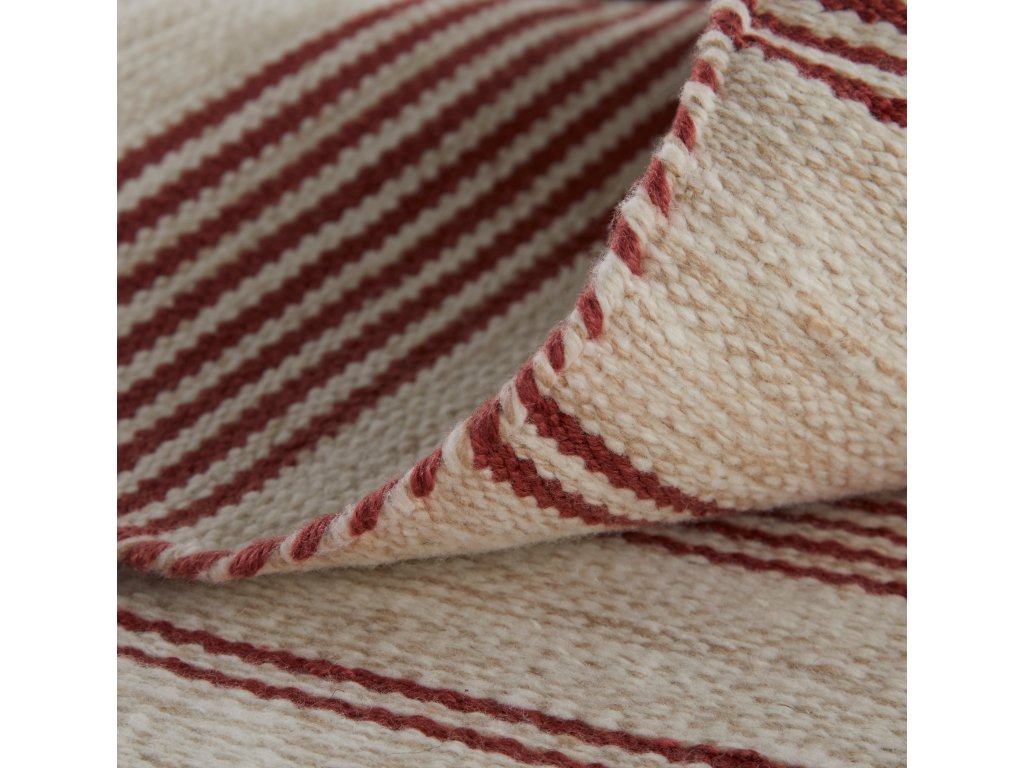 Duprine Transitional Stripes, Pink/Ivory, 2' x 3' Accent Rug - image 6