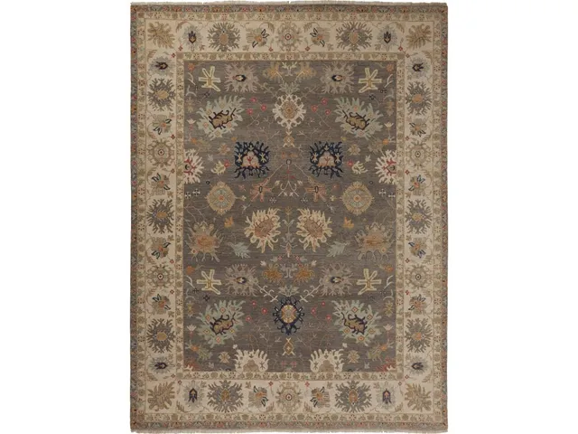 Bhatia DARK GRAY/IVORY Rug